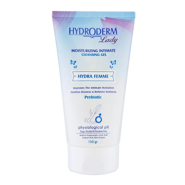 ژل بهداشتی بانوان هیدرودرم مدل Hydra Femme حجم 150 گرم